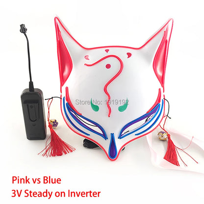 Happy Halloween: Máscara Luminosa para Fiestas