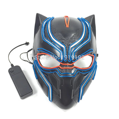 Happy Halloween: Máscara Luminosa para Fiestas