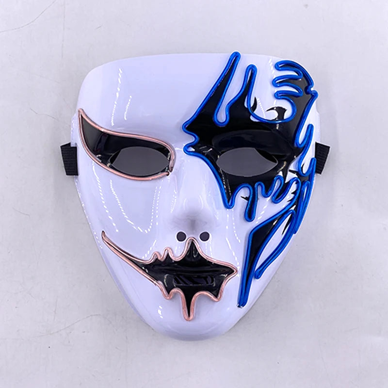 Happy Halloween: Máscara Luminosa para Fiestas