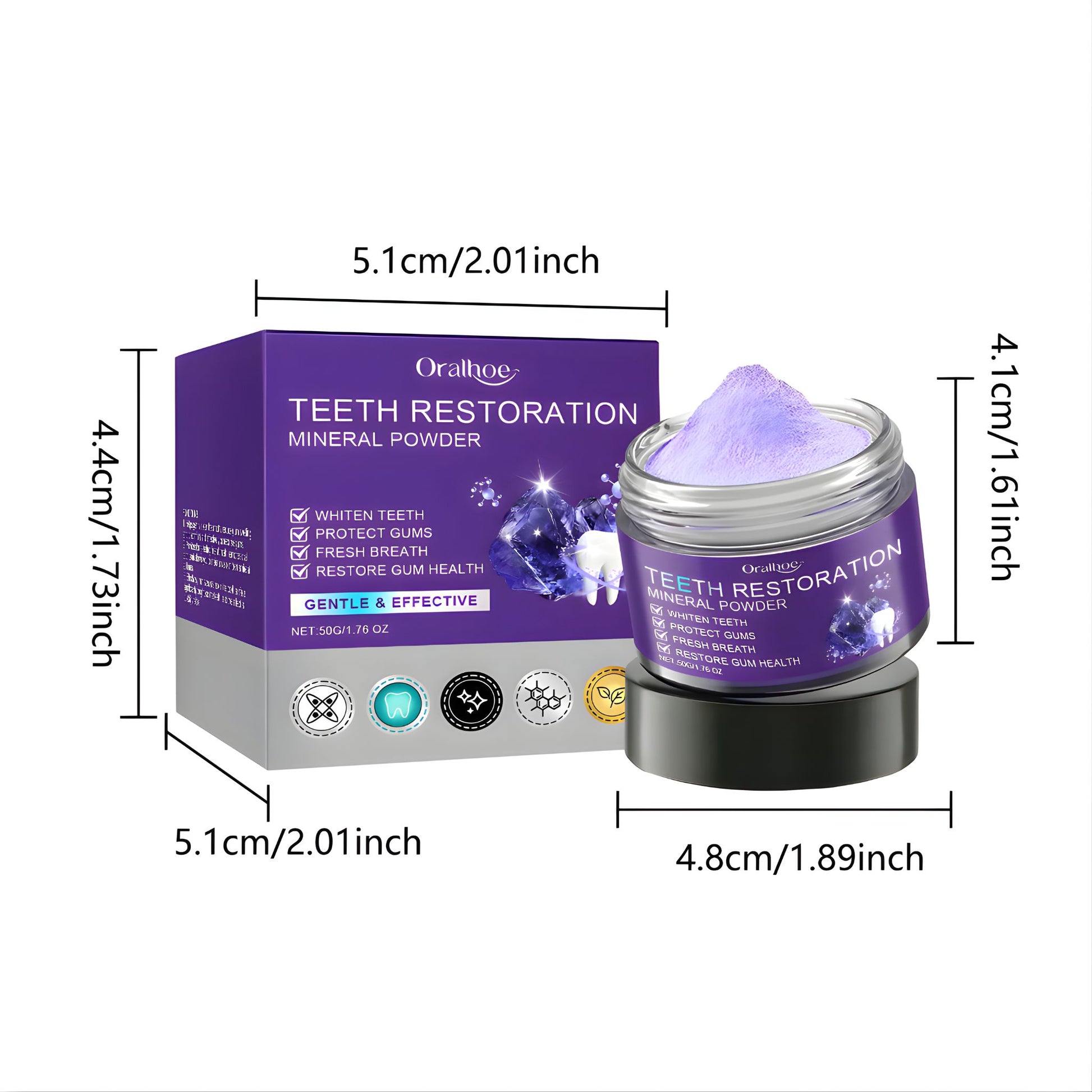 Resultados blanqueamiento dental antes y después con BrightLite