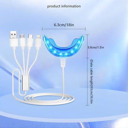 Tecnología luz fría LED para blanqueamiento dental efectivo
