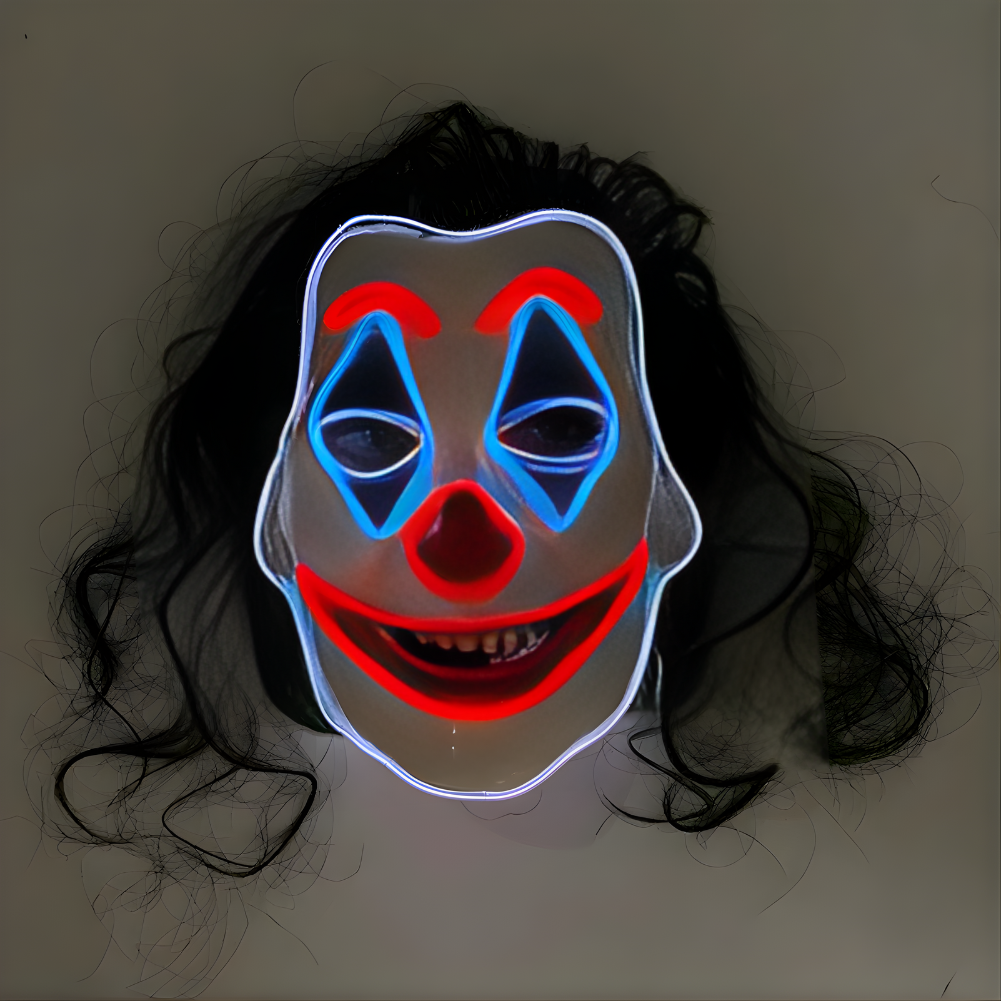 Happy Máscara Luminosa para Fiestas