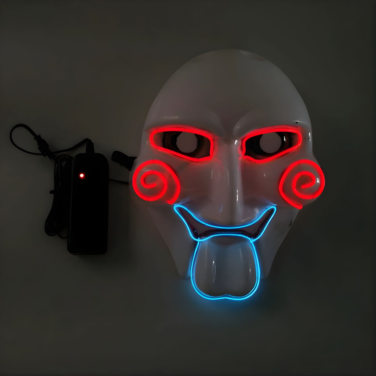 Máscara LED Zombi Pervertido terror para Halloween eventos
