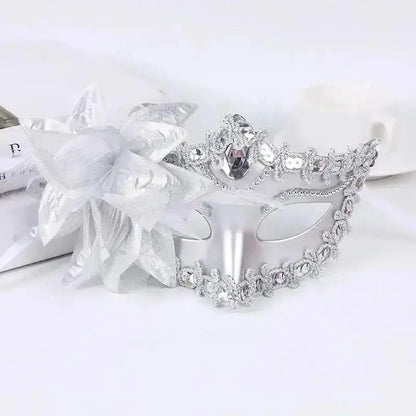 Happy Halloween: Media Máscara para Princesa - Accesorio Elegante para Vestidos Sexys