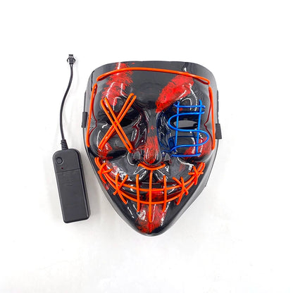 Happy Halloween: Máscara Luminosa para Fiestas