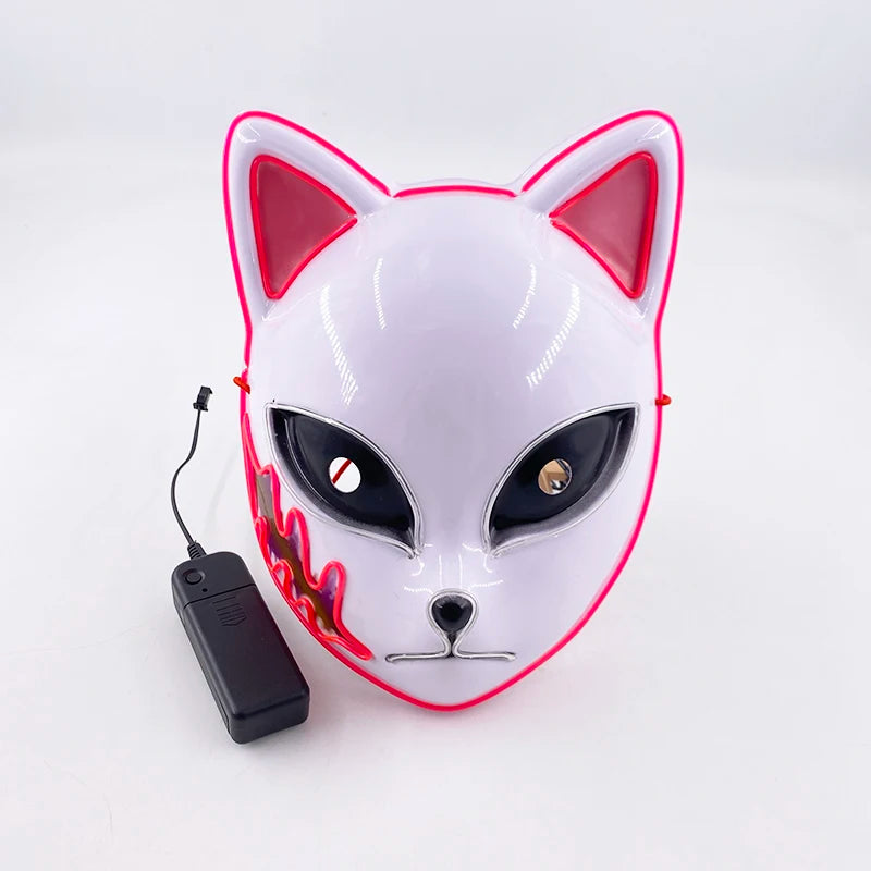 Happy Halloween: Máscara Luminosa para Fiestas