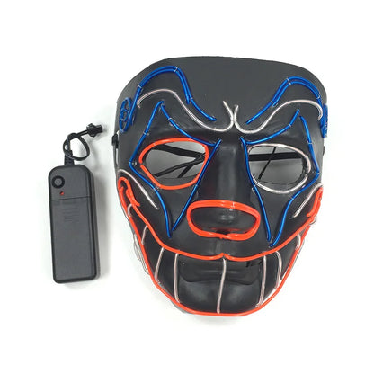 Happy Halloween: Máscara Luminosa para Fiestas