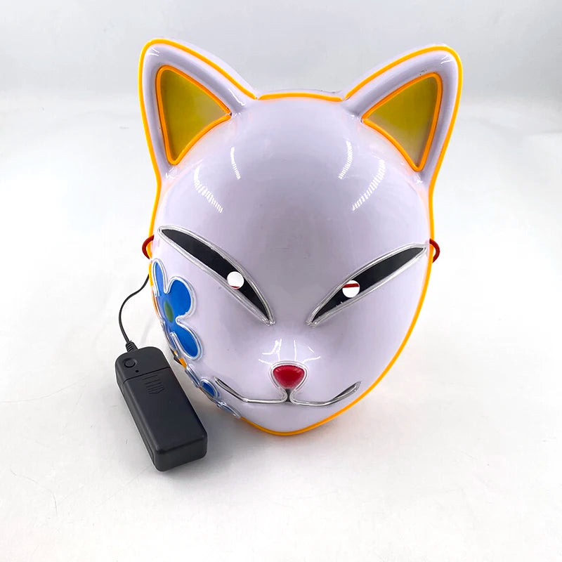 Happy Halloween: Máscara Luminosa para Fiestas