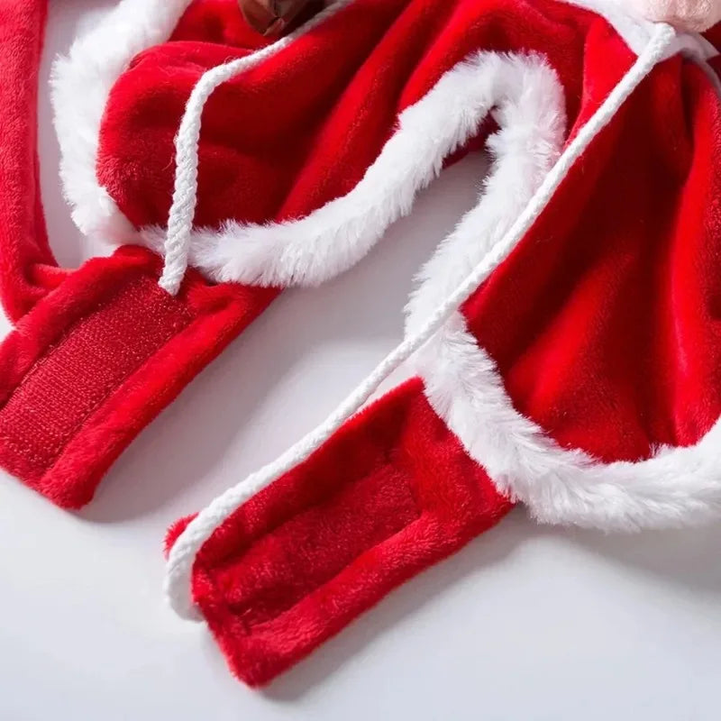 Disfraz Santa Claus para Mascotas - Diversión Navideña