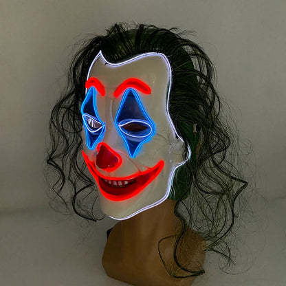 Happy Halloween: Máscara Luminosa para Fiestas