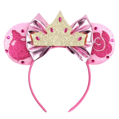 Happy Halloween: Vestido de Princesa Aurora para Niñas - Rosa y Brillante para Fiestas