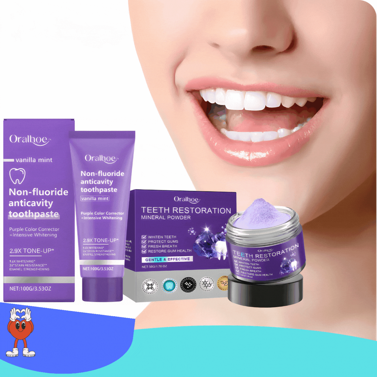 Tratamiento blanqueador dental profesional en casa BrightLite
