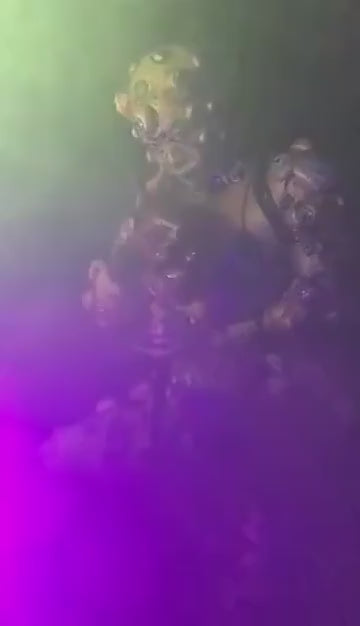 Happy Halloween: Mono con Ojo 3D para Hombres y Mujeres - Traje de Terror con Estiramiento